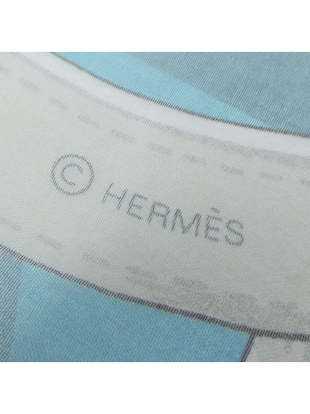 Hermes Silk Muslin Shawl Scarf - Picture 4 of 4